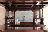 8.5ft Classic English Mahogany Canopy Pub Bar