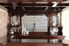 8.5ft Classic English Mahogany Canopy Pub Bar