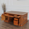 6ft Natural Mahogany Presidential Resolute Desk