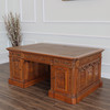 6ft Natural Mahogany Presidential Resolute Desk