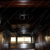 10ft Dark Mahogany Victorian Walk-In  Pub Bar w/ Stained Glass Panels