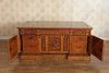 6ft Presidential Resolute Desk w/ Mappa Burl Inlay Wood Top