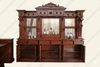 10.5ft Victorian Walnut Lady Saloon Pub Bar