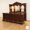 10.5ft Mahogany/Walnut Victorian Lady Saloon Bar