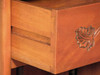 8ft Light Mahogany Traditional Corner Canopy Bar