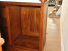 8ft Light Mahogany Traditional Corner Canopy Bar