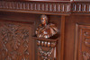 15ft Solid Mahogany Gothic Hand Crafted Bar