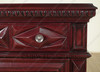 Casablanca Cherry Bedside Table Nightstand