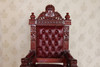 Genuine Leather Church Bishop's Throne Chair