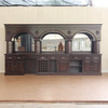 16ft Dark Mahogany Brunswick Saloon Pub Bar