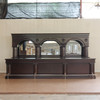 16ft Dark Mahogany Brunswick Saloon Pub Bar