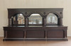 16ft Dark Mahogany Brunswick Saloon Pub Bar