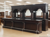 16ft Dark Mahogany Brunswick Saloon Pub Bar
