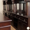 16ft Dark Mahogany Brunswick Saloon Pub Bar