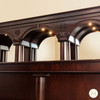 16ft Dark Mahogany Brunswick Saloon Pub Bar