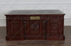 6ft Dark Walnut Presidential Resolute Office Desk Replica (6ft x 36"D)