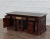 6ft Dark Walnut Presidential Resolute Office Desk Replica (6ft x 36"D)