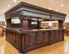 15ft Custom Mahogany Arched Canopy Pub Bar