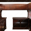 15ft Custom Mahogany Arched Canopy Pub Bar