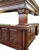 15ft Custom Mahogany Arched Canopy Pub Bar