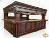 15ft Mahogany Arched Canopy Pub Bar
