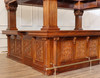 15ft Mahogany Arched Canopy Pub Bar