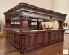15ft Mahogany Arched Canopy Pub Bar
