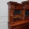 10.5ft Light Mahogany Lady Carved Saloon Bar