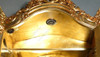 Gold Leaf Rococo Vitrine Curio Cabinet