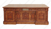 7ft Presidential Resolute Desk w/ Burl Inlay Wood Top