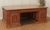 7ft Presidential Resolute Desk w/ Burl Inlay Wood Top ~