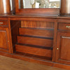 14ft Mahogany Brunswick Pub Bar w/ 10.5ft High Back Bar