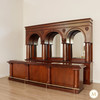 14ft Brunswick Pub Bar w/ 10.5ft High Back Bar