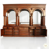 14ft Brunswick Pub Bar w/ 10.5ft High Back Bar