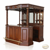 6.5ft Canopy Pub Bar w/ Barley Twist Columns