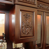 10ft Custom Mahogany Carved Victorian Gothic Pub Bar