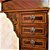 Mahogany Davenport Lectern Reproduction