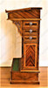 Mahogany Davenport Lectern Reproduction