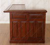 10ft Light Mahogany L-Shape Bar