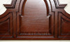 Mahogany Barley Twist Four Post Canopy Bed (E. King)