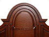 Mahogany Barley Twist Four Post Canopy Bed (E. King)
