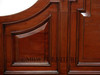 Mahogany Barley Twist Four Post Canopy Bed (E. King)