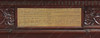 7ft Mahogany President's Resolute Desk w/ Mappa Burl Inlay Wood Top