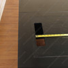 Custom Black Desk w/ Bookcase Set