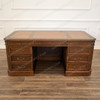 6ft Teak Executive Office Desk