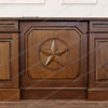 6ft Teak Executive Office Desk