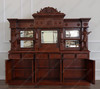 9ft Saloon Bar w/ Carved Hula Lady Statues