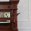 9ft Saloon Bar w/ Carved Hula Lady Statues