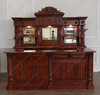 9ft Saloon Bar w/ Carved Hula Lady Statues