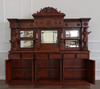 9ft Saloon Bar w/ Carved Hula Lady Statues